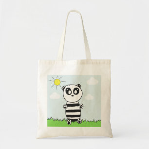 Bolsa Tote Ilustração de Panda Fofo