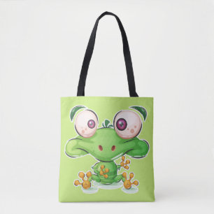 Bolsa Tote Ilustração de Superlindagem de Froggie