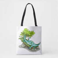 Ilustração De Um Banho De Sol Iguanodon.