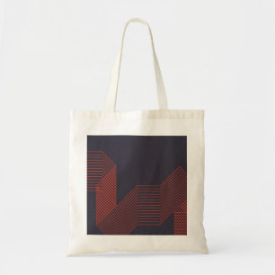 Bolsa Tote Ilustração decorativa legal e simples de tendência