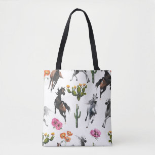 Bolsa Tote Ilustração desenhada à mão. Um padrão perfeito. Co