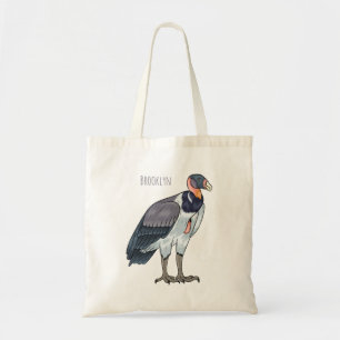 Bolsa Tote ilustração do desenho animado do Rei Abutre
