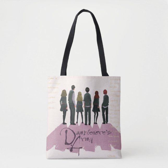 Bolsa Tote Ilustração do Exército de Dumbledore (Frente)