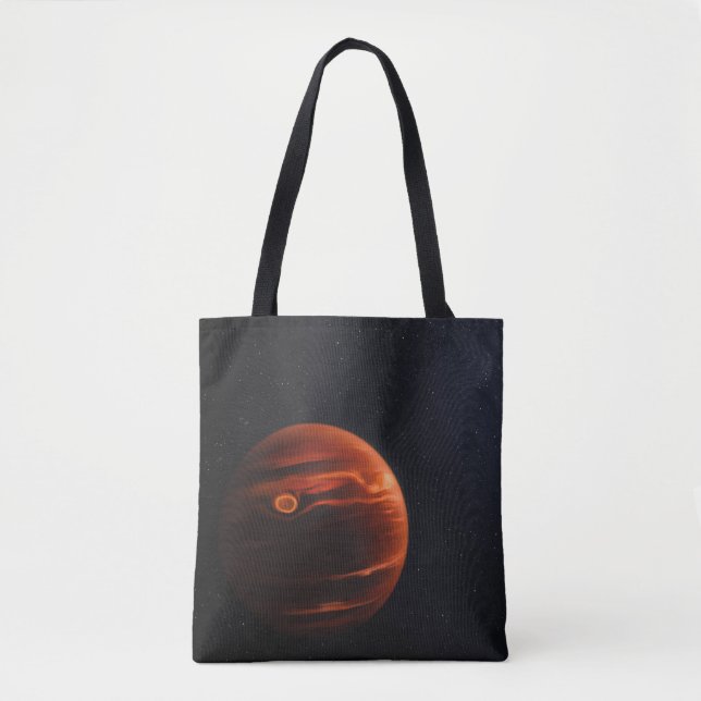 Bolsa Tote Ilustração Do Exoplaneta Vhs 1256 B E Das Suas Est (Frente)