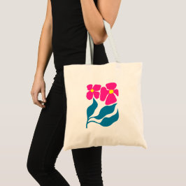 Bolsa Tote Ilustração Floral