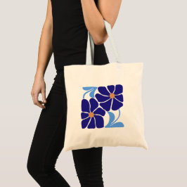 Bolsa Tote Ilustração Floral