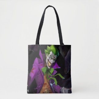 Bolsa Tote Ilustração Infinita de Coringa de Crise