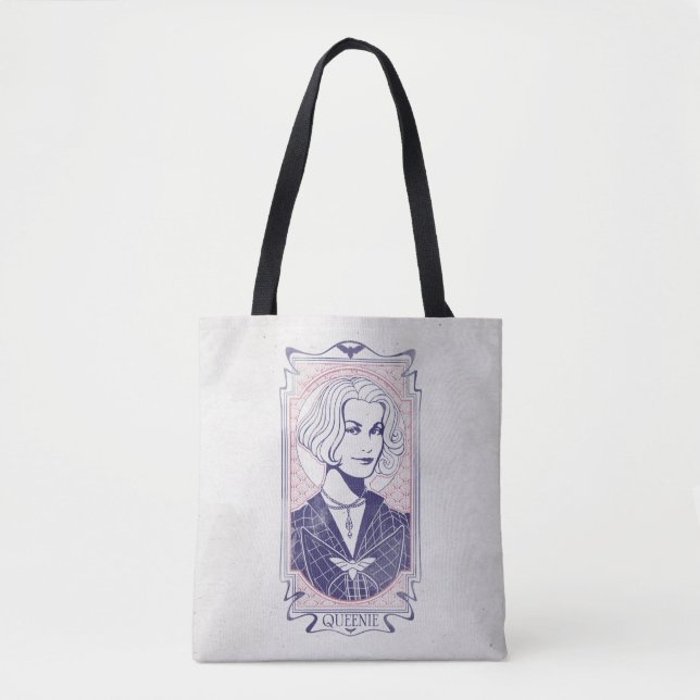 Bolsa Tote Ilustração QUEENIE GOLDSTEIN™ (Frente)