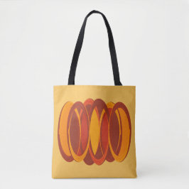 Bolsa Tote Ilustração Warm Morabeza Souls de Cabo Verde