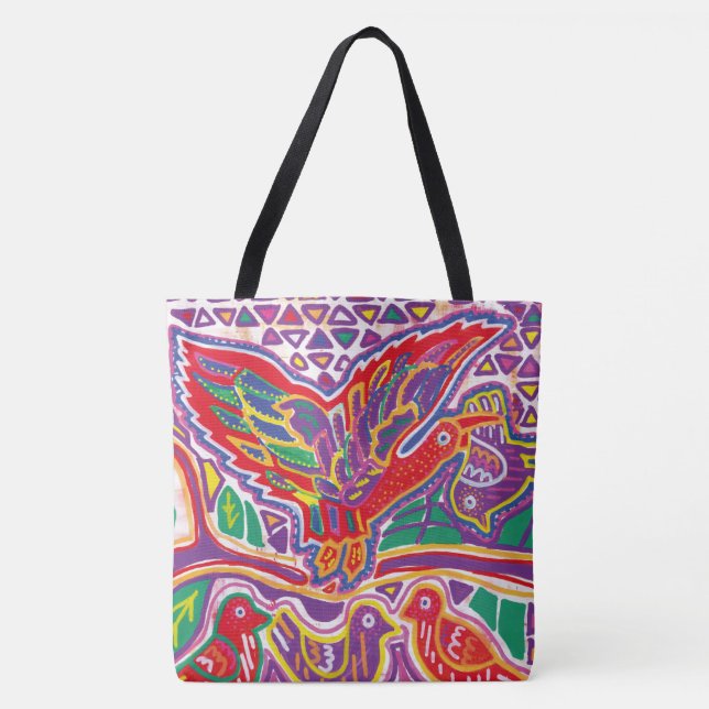 Bolsa Tote  Ilustración de Mola3 (Frente)