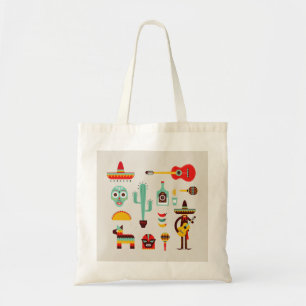 Bolsa Tote Ilustres culturais mexicanos