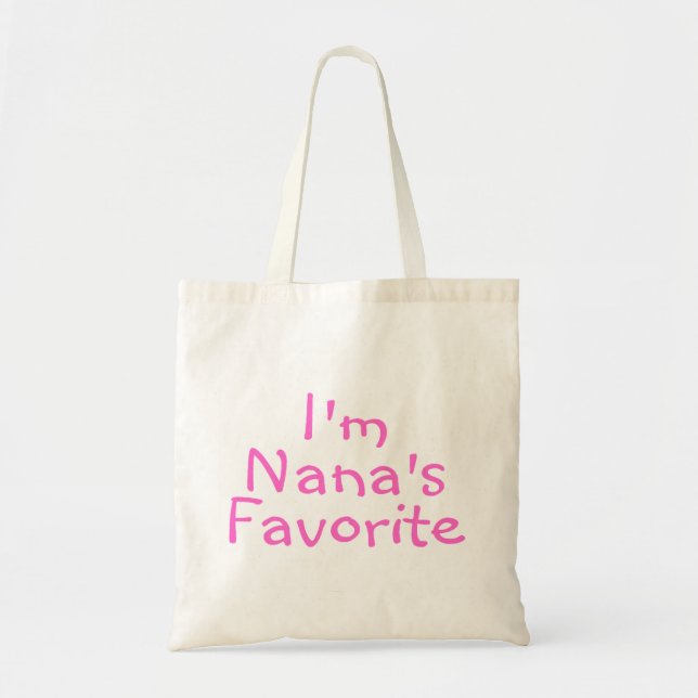 Bolsa Tote Im favorito de Nanas (Frente)