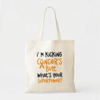 Bolsa Tote Im Kicking Cancer Leucemia Bumbum Sensibilização