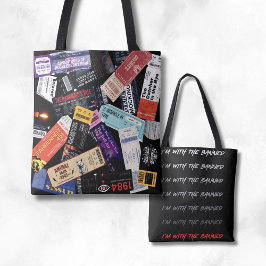 Bolsa Tote I'm with the Banned Black