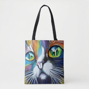 Bolsa Tote Image: The Gaze of the Cat.