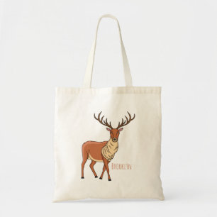 Bolsa Tote Imagem de desenho de Reindeer