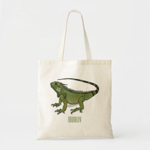 Bolsa Tote Imagem do desenho de Iguana