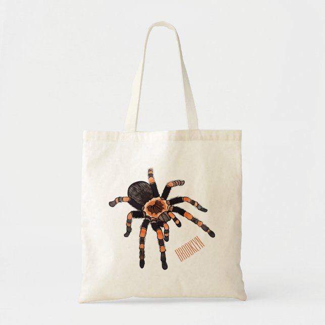 Bolsa Tote Imagem do desenho de Tarantula (Frente)