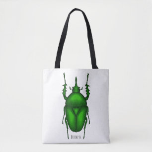Bolsa Tote Imagem do inseto Mecynorhina torquata
