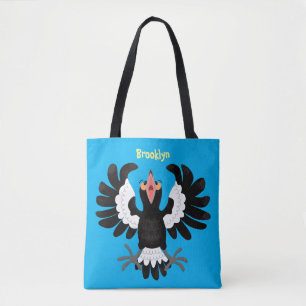 Bolsa Tote Imagem engraçada de desenho animado australiano