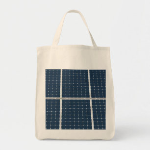 Bolsa Tote Imagem engraçada de um painel de energia solar