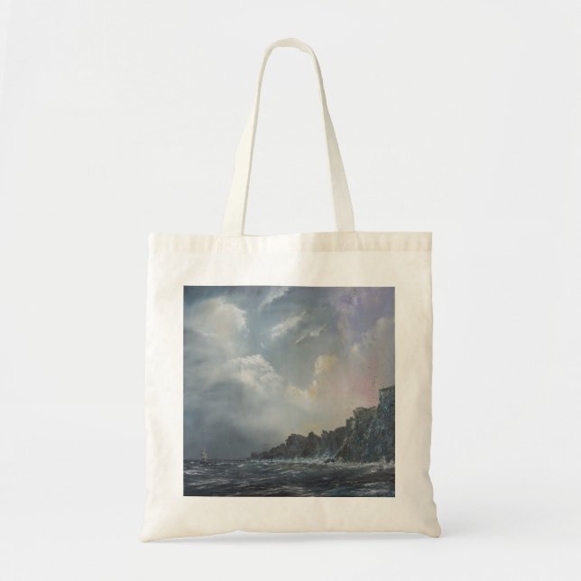 Bolsa Tote Imagens do vento norte (Frente)