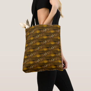 Bolsa Tote Imagine um padrão de inspiração no céu fantasi
