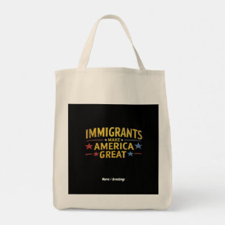Bolsa Tote Imigrantes fazem Excelente da América celebrar igu