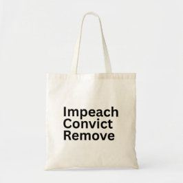 Bolsa Tote Impeachment Condenar Remover Anti-Trump
