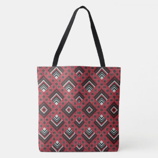 Bolsa Tote Impressão Africana Tradicional Jira reRetso do Zim