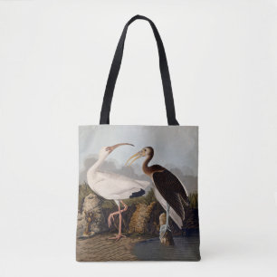 Bolsa Tote Impressão Clássica do Íbis Branco de John James Au