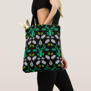 Bolsa Tote Impressão da Natureza do Veado da Floresta