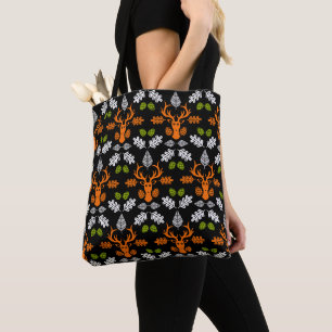 Bolsa Tote Impressão da Natureza do Veado da Floresta