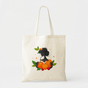 Bolsa Tote Impressão de Arte de Fruta Feminina – Garota Cítri
