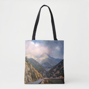 Bolsa Tote Impressão de Arte de Parede de Foto de Estrada par