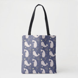 Bolsa Tote Impressão de Arte Selkie | Ilustração Caprichosa d