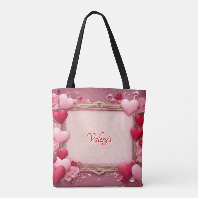Bolsa Tote Impressão de Cheio personalizado (Verso)