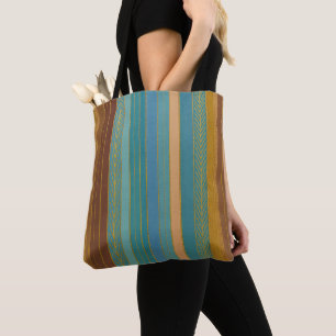Bolsa Tote Impressão de Grevas Futurísticas Atômicas do meio