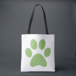 Bolsa Tote Impressão de Paw<br><div class="desc">Design de impressão de plataforma divertida para amantes de os animais!</div>