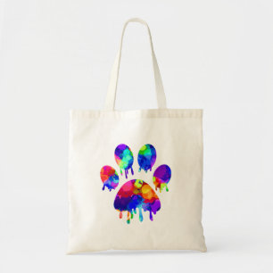 Bolsa Tote Impressão de Paw