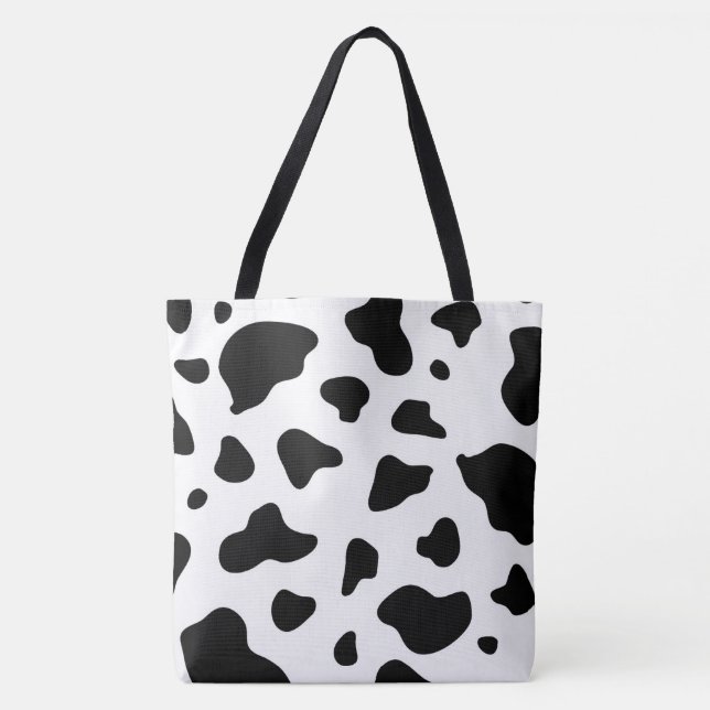 Bolsa Tote Impressão de vaca (Frente)