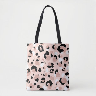 Bolsa Tote Impressão em animais-leopardo Abstrato moderno