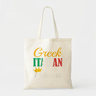 Bolsa Tote IMPRESSÃO ITALIANA FUNNY GREGA Orgulho da Grécia G