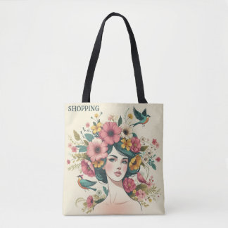 Bolsa Tote Impressão Var04 de Arte de Bolas