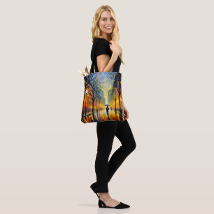 Bolsa Tote Impressionismo de Rainy City