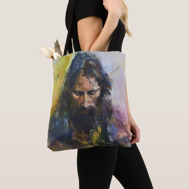 Bolsa Tote Impressionismo Jesus Triste (Close Up)
