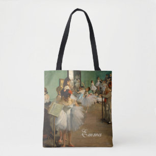 Bolsa Tote Impressionista da classe   Edgar Degas   do balé