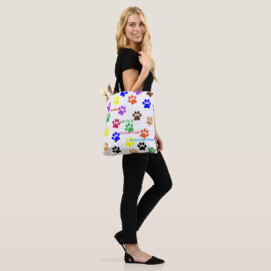 Bolsa Tote Impressões de pata