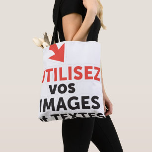 Bolsa Tote Imprimer vos design en ligne DIY en Français
