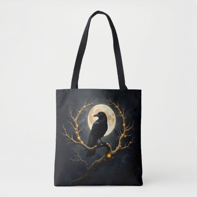 Bolsa Tote In the Darkness of the Night” – The Moon’s Silent  (Frente)